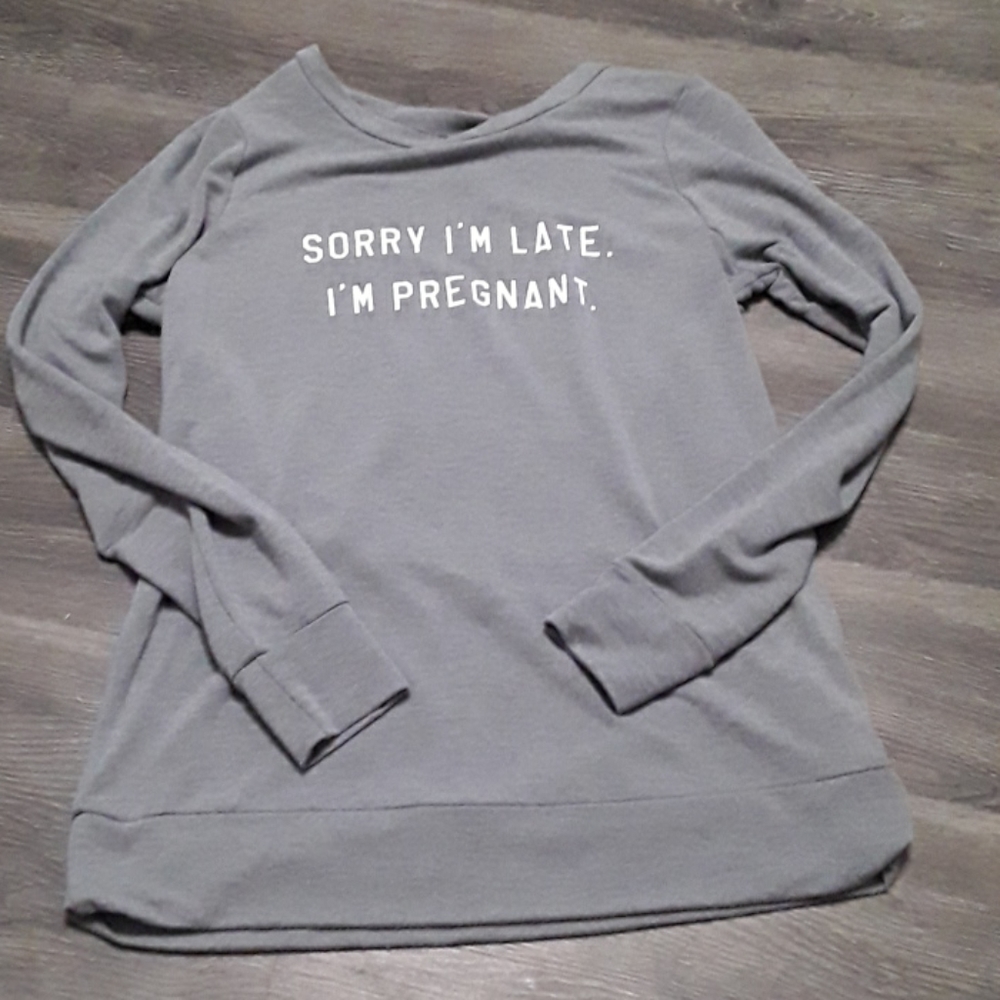 Maternity sweater